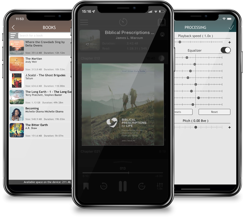 Audiobook Biblical Prescriptions for Life: Discovering the Ultimate Physician\'s secret to Health and Healing (Biblical Prescriptions for Life - The Foundation #1) by James L. Marcum