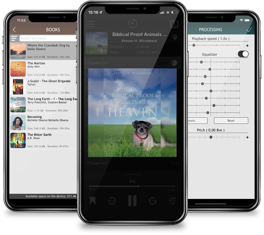 Audiobook Biblical Proof Animals Do Go To Heaven by Steven H. Woodward