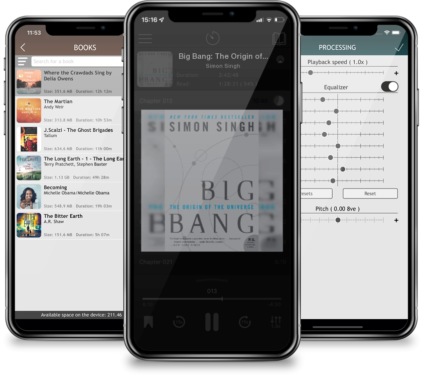 Audiobook Big Bang: The Origin of the Universe by Simon Singh