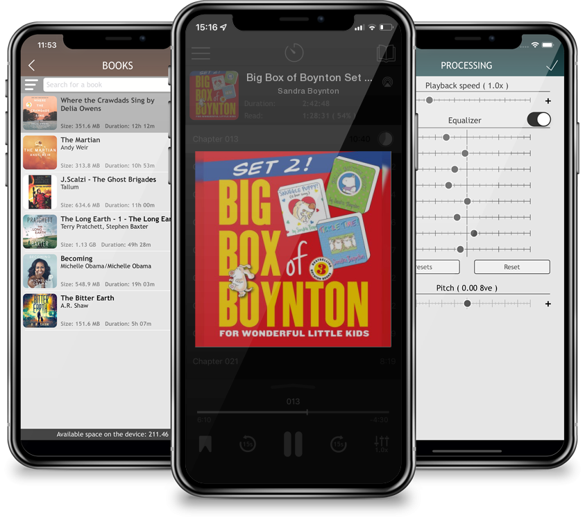 Audiobook Big Box of Boynton Set 2!: Snuggle Puppy! Belly Button Book! Tickle Time! (Board book) by Sandra Boynton