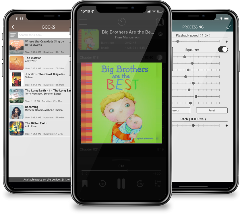 Audiobook Big Brothers Are the Best (Fiction Picture Books) by Fran Manushkin