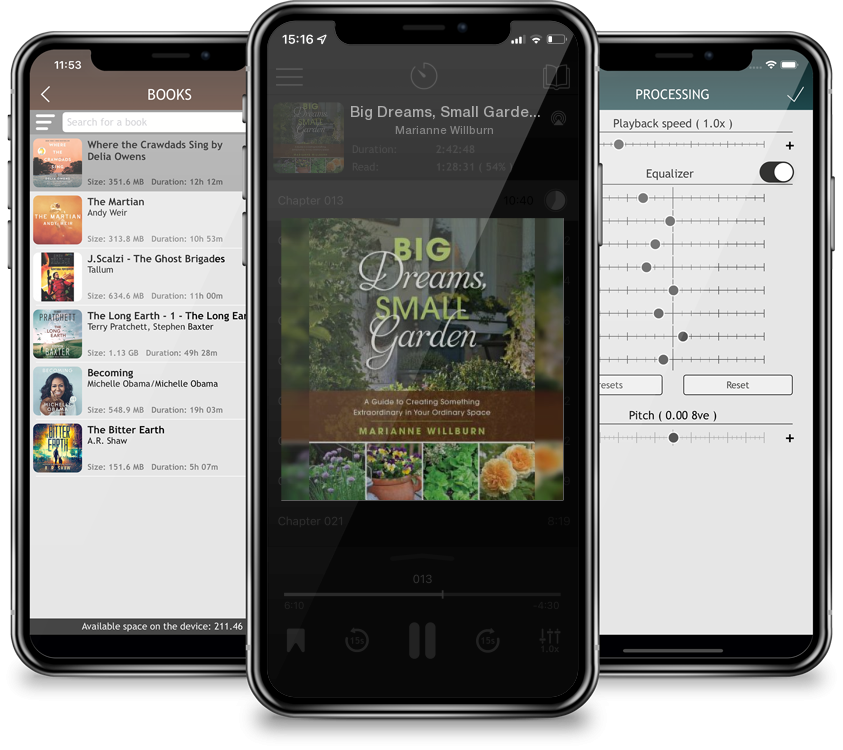 Audiobook Big Dreams, Small Garden: A Guide to Creating Something Extraordinary in Your Ordinary Space by Marianne Willburn