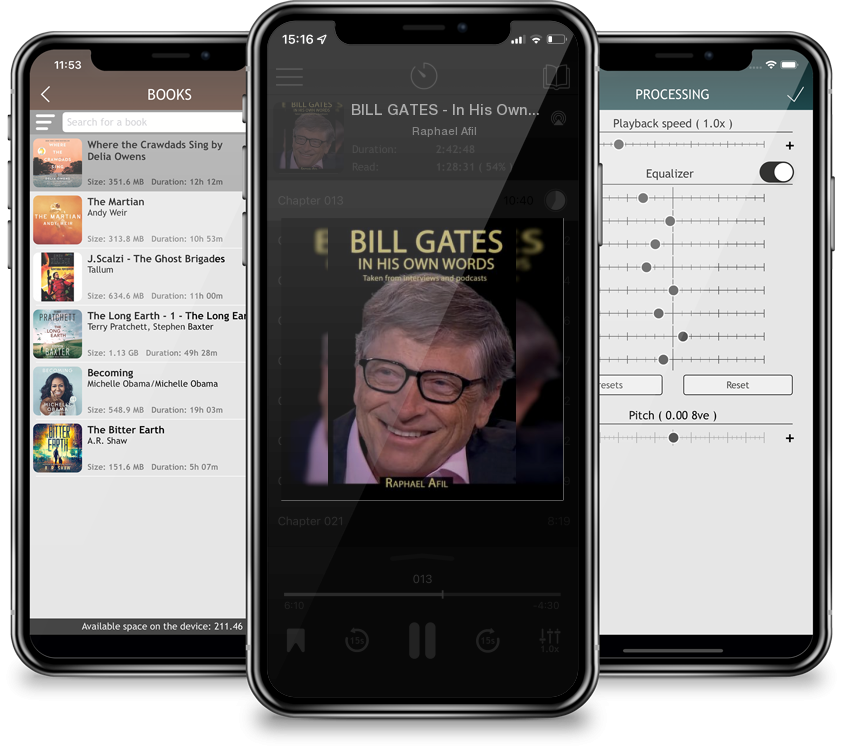 Audiobook BILL GATES - In His Own Words by Raphael Afil