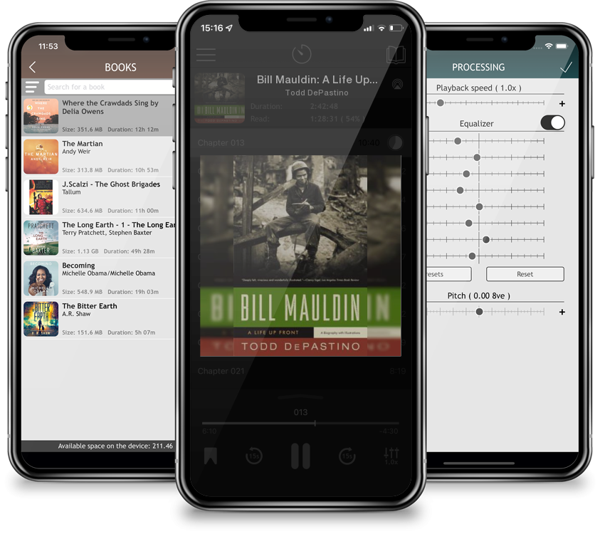 Audiobook Bill Mauldin: A Life Up Front by Todd DePastino