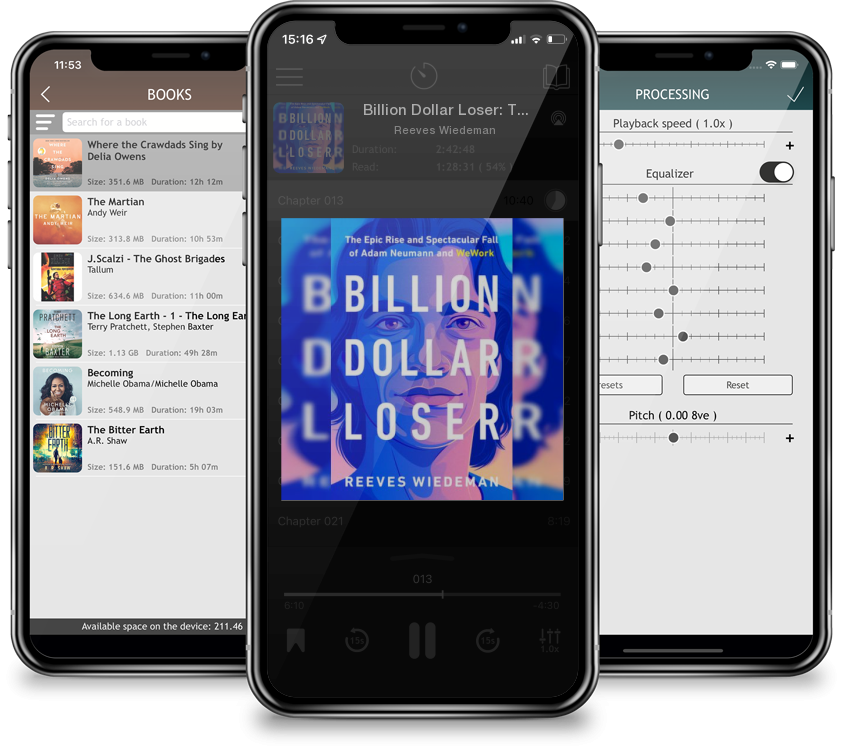 Audiobook Billion Dollar Loser: The Epic Rise and Spectacular Fall of Adam Neumann and WeWork by Reeves Wiedeman