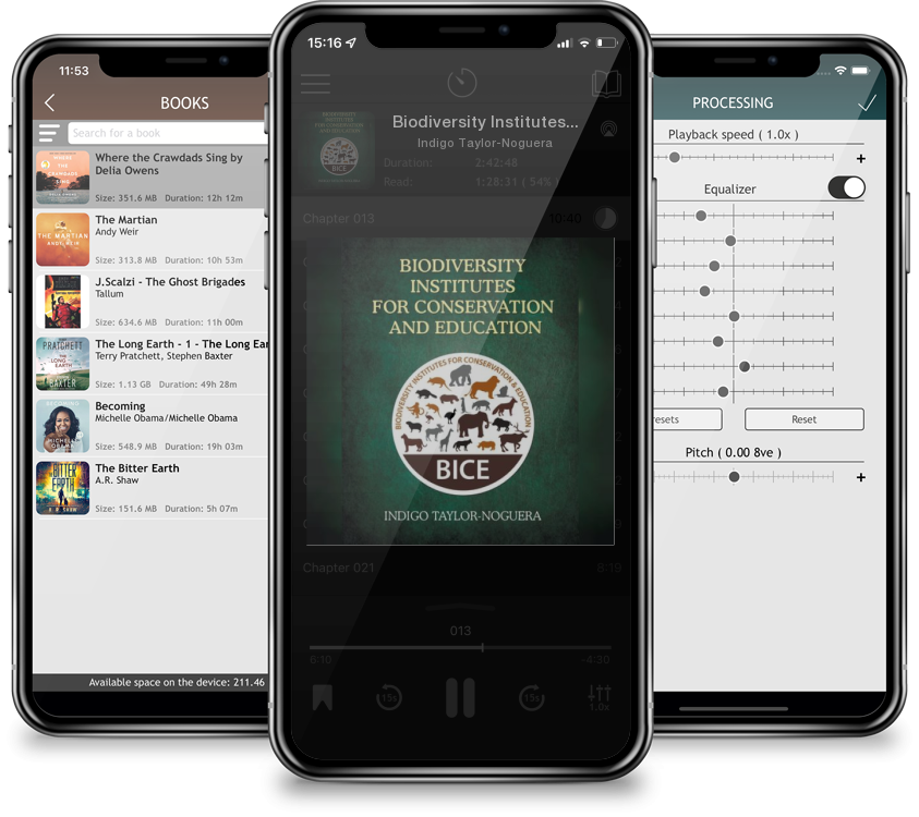 Audiobook Biodiversity Institutes for Conservation and Education by Indigo Taylor-Noguera
