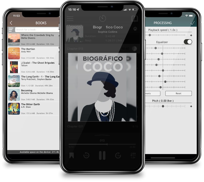 Audiobook Biográfico Coco by Sophie Collins