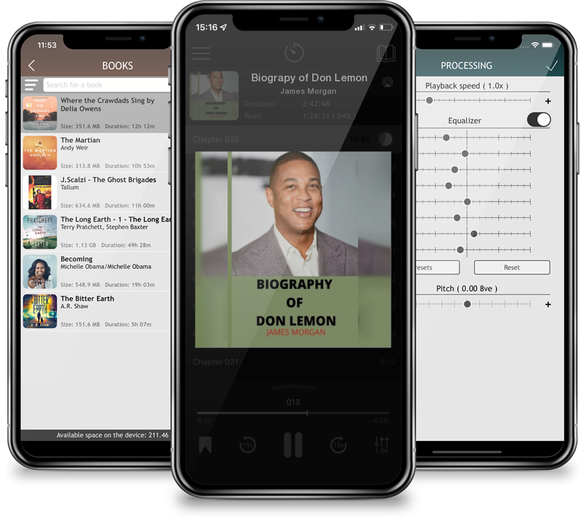 Audiobook Biograpy of Don Lemon by James Morgan