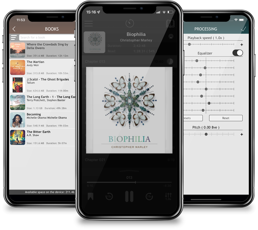 Audiobook Biophilia by Christopher Marley