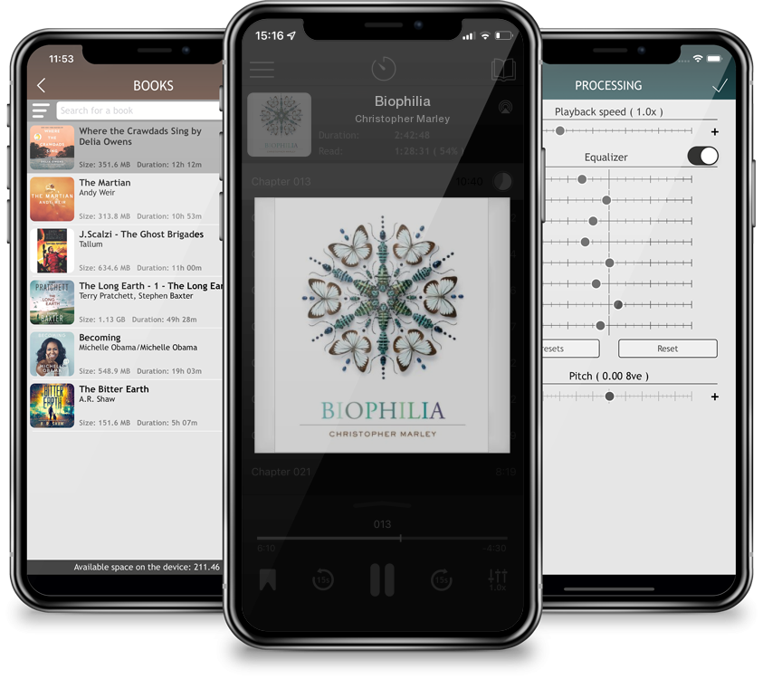 Listen Biophilia by Christopher Marley in MP3 Audiobook Player for free