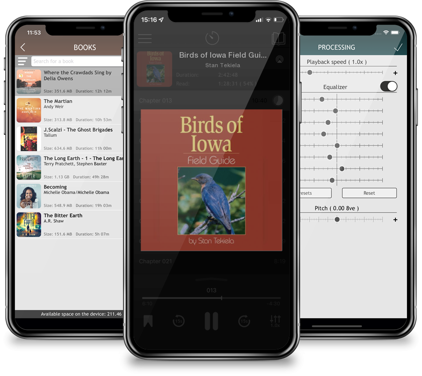 Audiobook Birds of Iowa Field Guide (Bird Identification Guides) by Stan Tekiela
