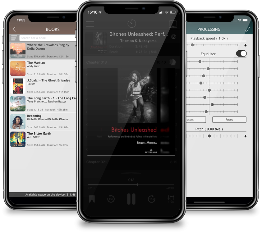 Audiobook Bitches Unleashed: Performance and Embodied Politics in Favela Funk (Critical Intercultural Communication Studies #27) by Thomas K. Nakayama