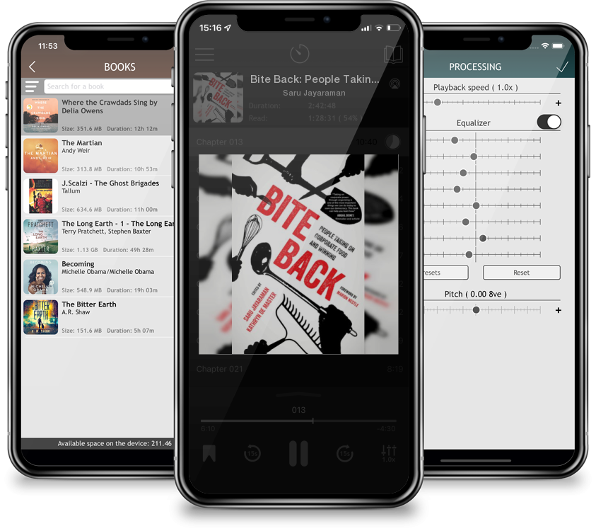 Audiobook Bite Back: People Taking On Corporate Food and Winning by Saru Jayaraman