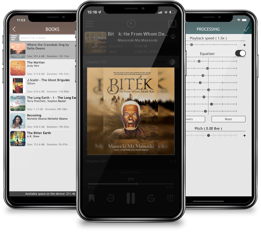 Audiobook Biték: He From Whom Death Ran by Massocki Ma Massocki