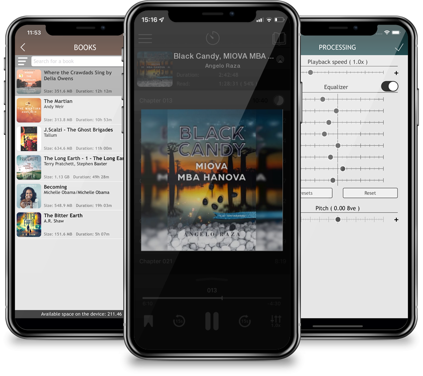 Audiobook Black Candy, MIOVA MBA HANOVA by Angelo Raza