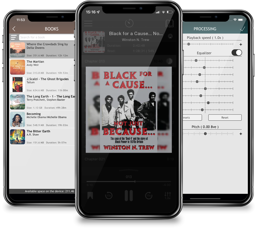 Audiobook Black for a Cause... Not Just Because...: The case of the \'Oval 4\' and the story it tells of Black Power in 1970s Britain by Winston N. Trew
