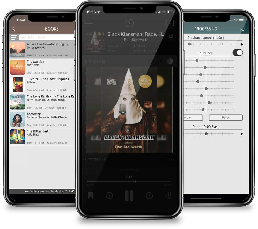 Audiobook Black Klansman: Race, Hate, and the Undercover Investigation of a Lifetime by Ron Stallworth