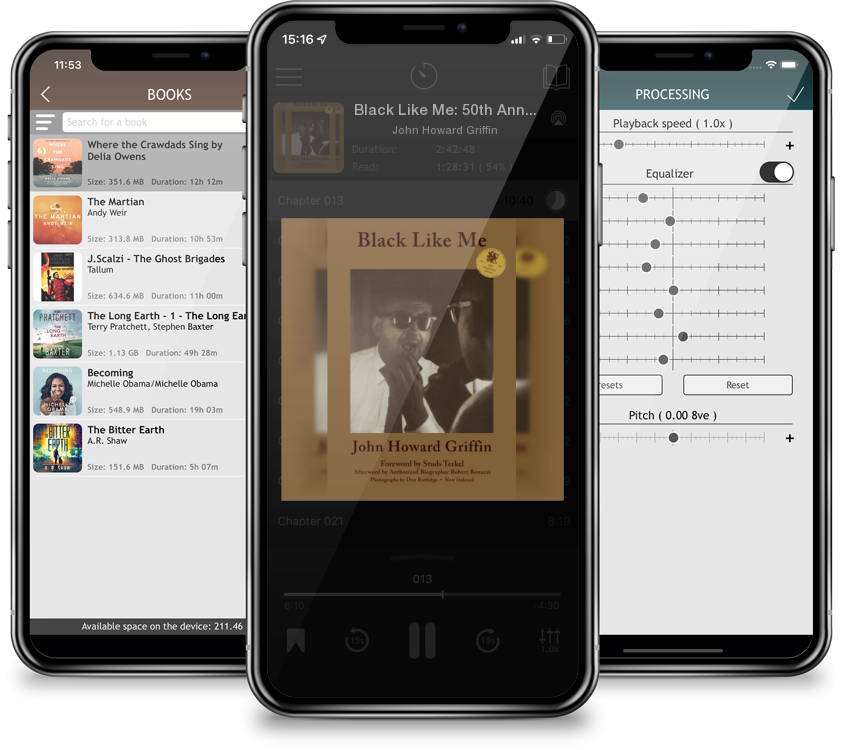 Audiobook Black Like Me: 50th Anniversary Edition by John Howard Griffin