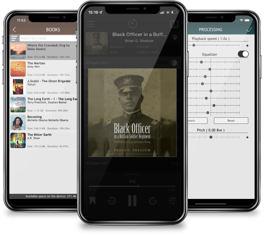 Audiobook Black Officer in a Buffalo Soldier Regiment: The Military Career of Charles Young by Brian G. Shellum