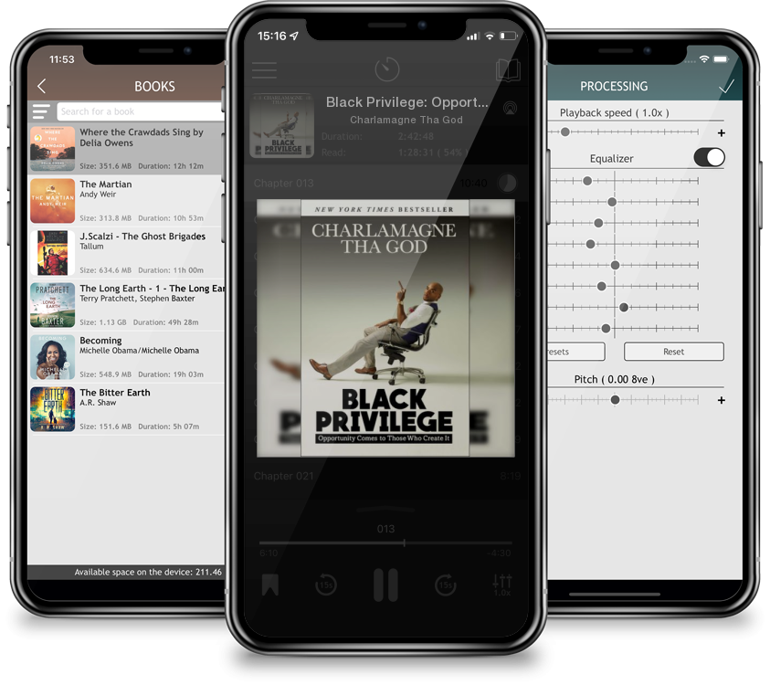 Audiobook Black Privilege: Opportunity Comes to Those Who Create It by Charlamagne Tha God