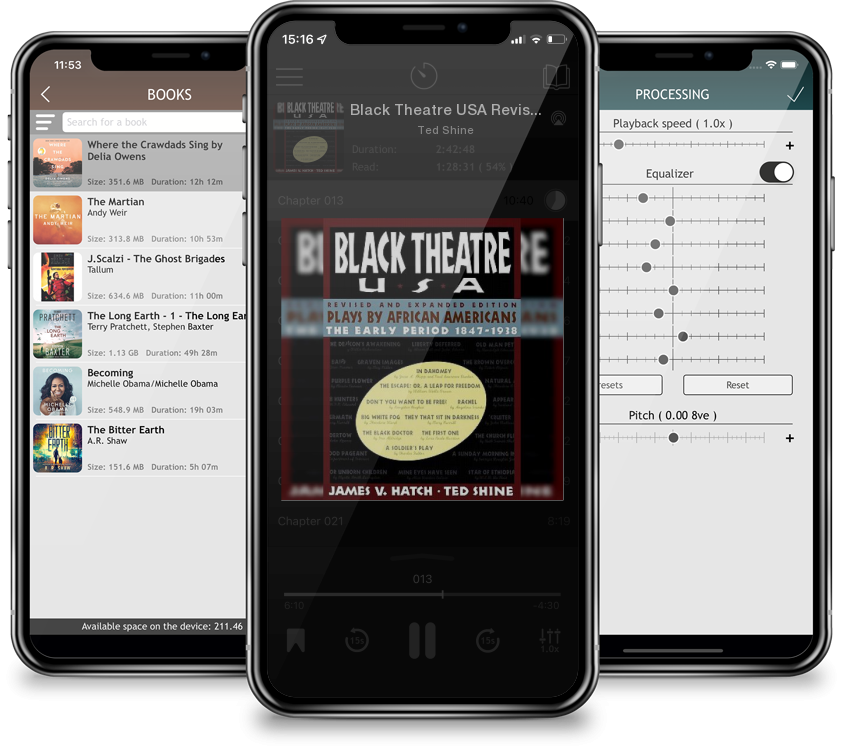Listen Black Theatre USA Revised and Expanded Edition, Vo: Plays by African Americans From 1847 to Today by Ted Shine in MP3 Audiobook Player for free
