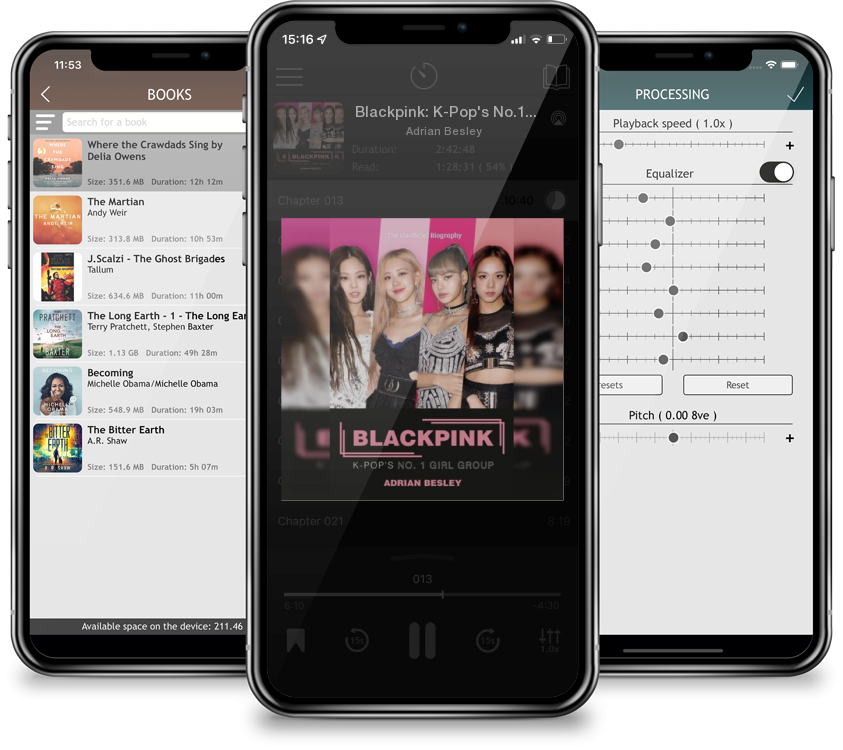 Audiobook Blackpink: K-Pop\'s No.1 Girl Group by Adrian Besley