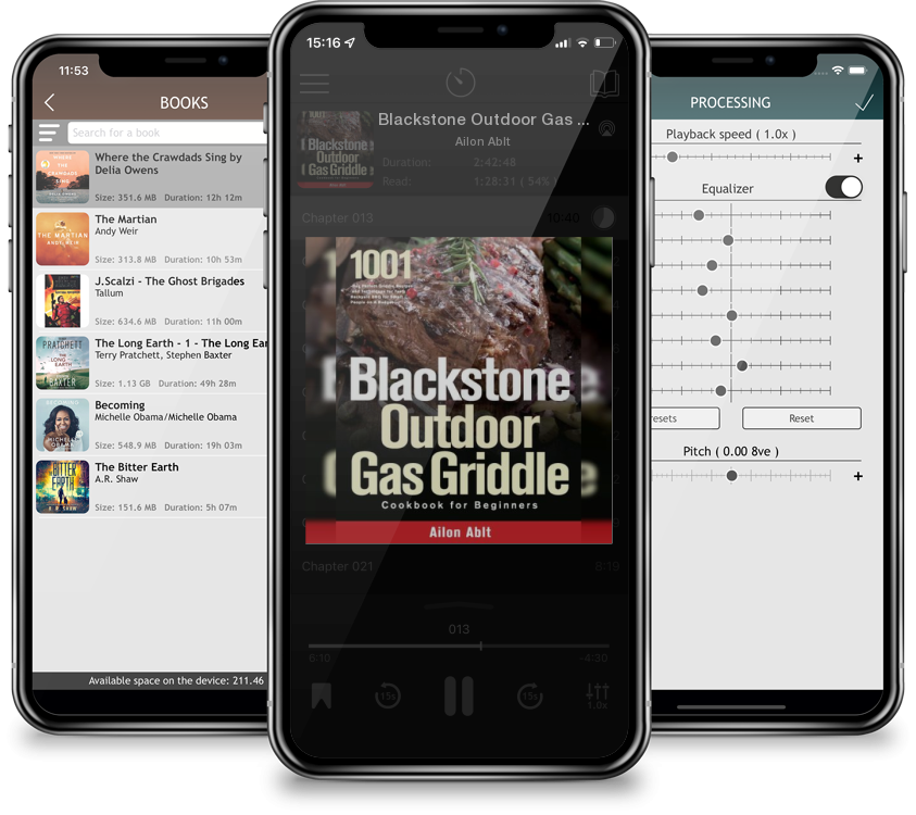 Audiobook Blackstone Outdoor Gas Griddle Cookbook for Beginners: 1001-Day Perfect Griddle Recipes and Techniques for Tasty Backyard BBQ for Smart People on A Bu by Ailon Ablt
