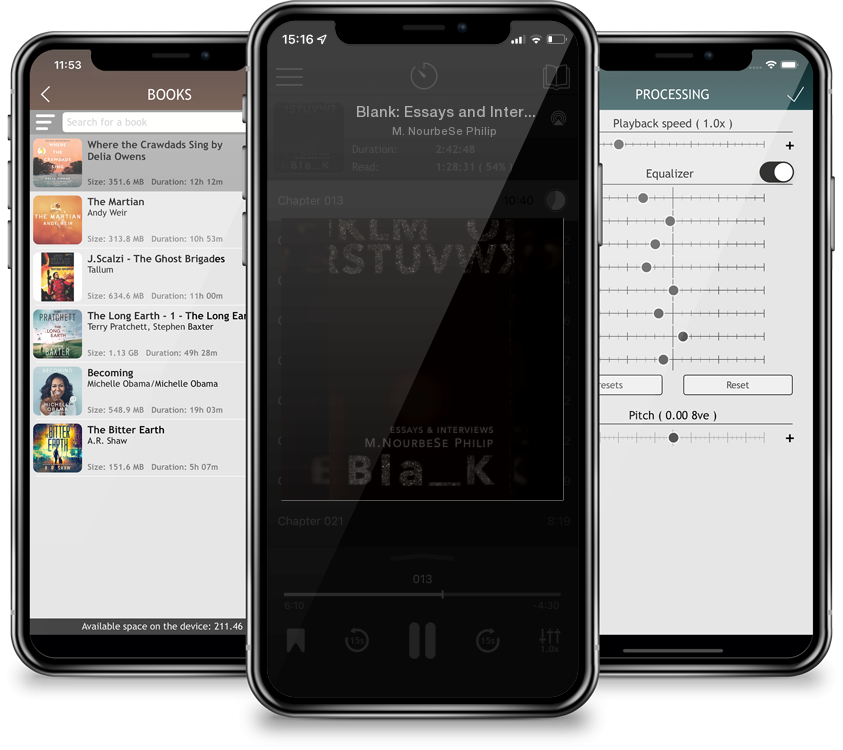 Audiobook Blank: Essays and Interviews by M. NourbeSe Philip