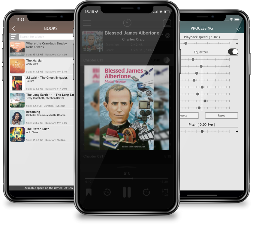 Audiobook Blessed James Alberione (Ess) (Encounter the Saints #32) by Charles Craig