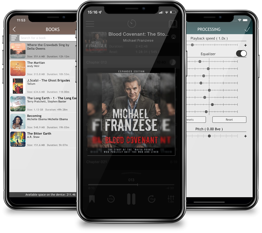 Audiobook Blood Covenant: The Story of the Mafia Prince Who Publicly Quit the Mob and Lived by Michael Franzese