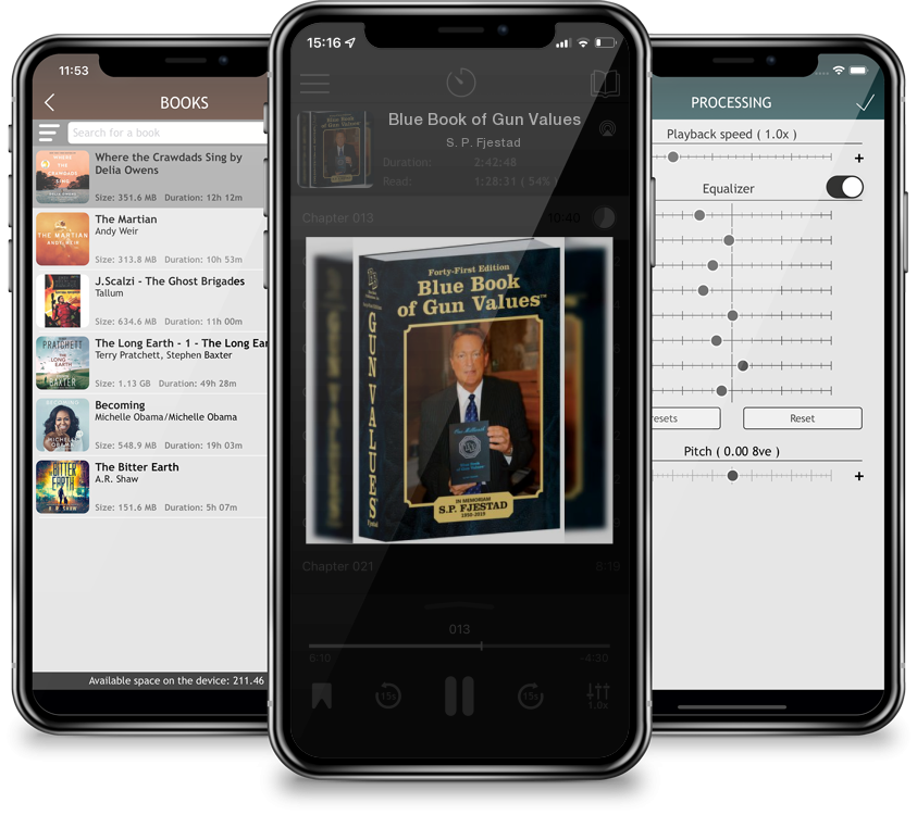 Audiobook Blue Book of Gun Values by S. P. Fjestad