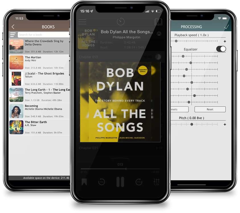 Audiobook Bob Dylan All the Songs: The Story Behind Every Track Expanded Edition by Philippe Margotin