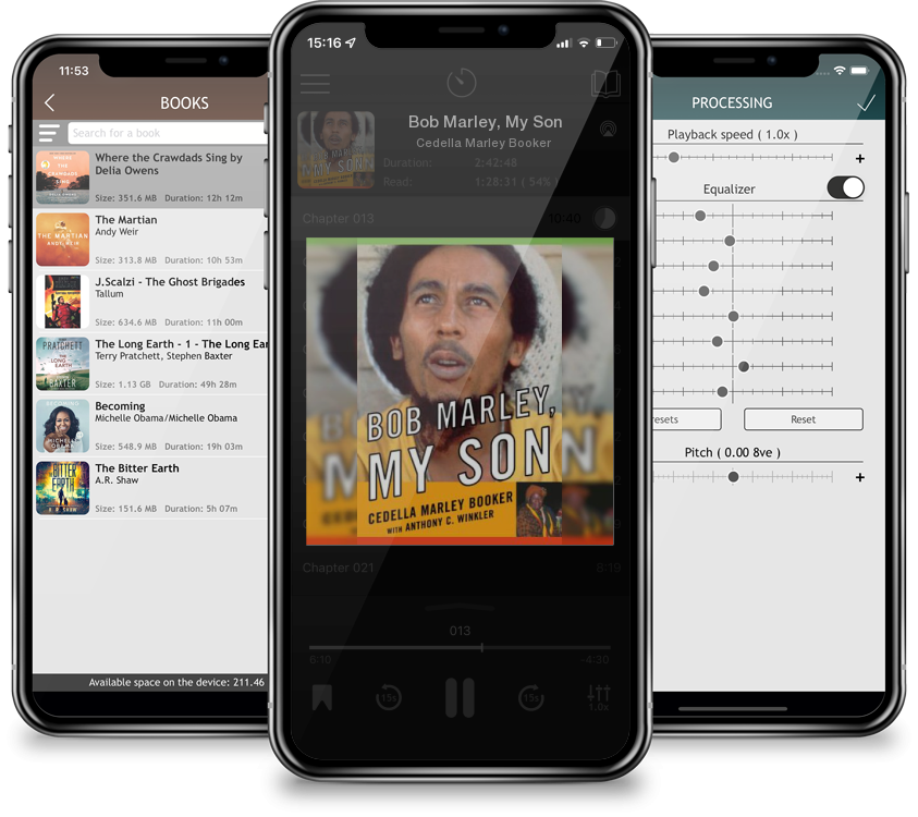 Audiobook Bob Marley, My Son by Cedella Marley Booker