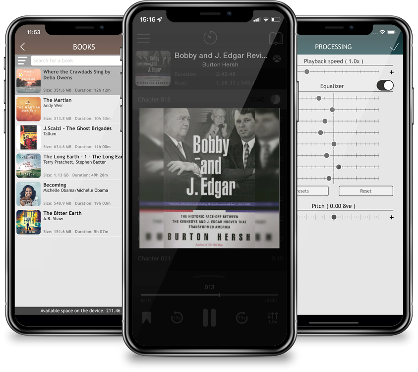 Audiobook Bobby and J. Edgar Revised Edition: The Historic Face-Off Between the Kennedys and J. Edgar Hoover that Transformed America by Burton Hersh
