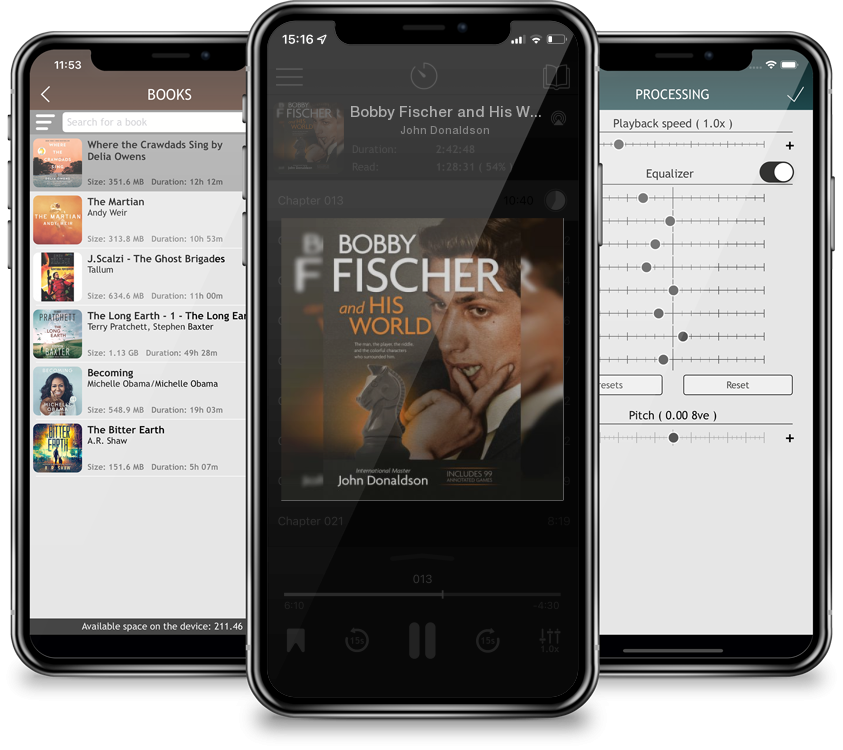 Audiobook Bobby Fischer and His World: The Man, the Player, the Riddle, and the Colorful Characters Who Surrounded Him. by John Donaldson