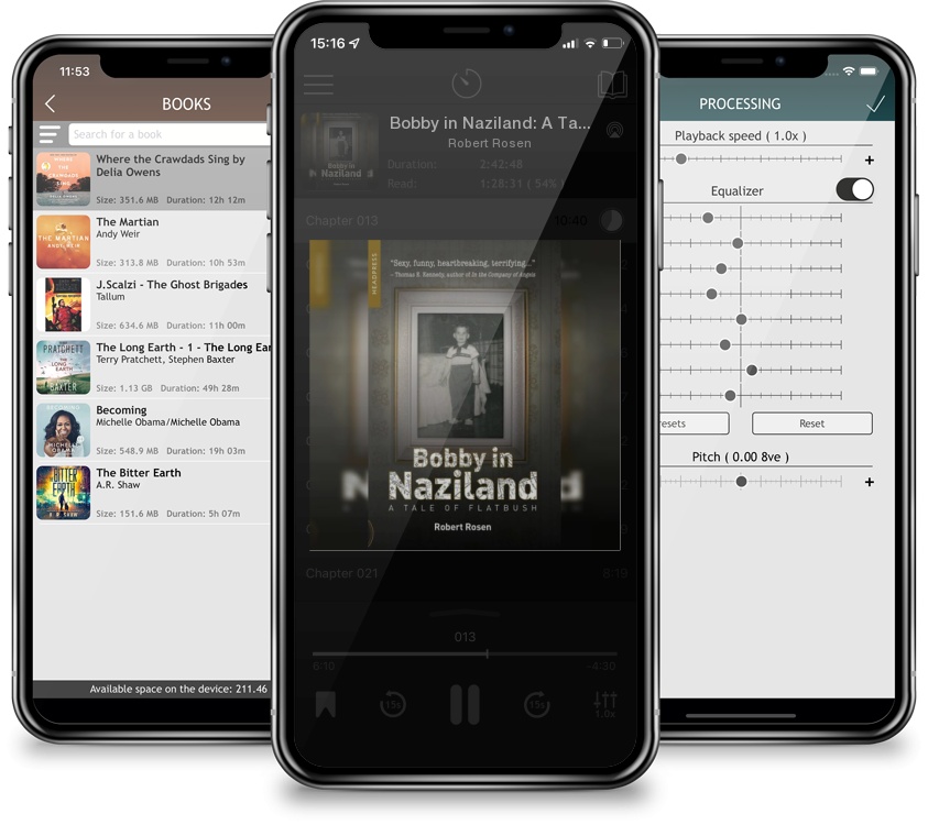 Audiobook Bobby in Naziland: A Tale of Flatbush by Robert Rosen