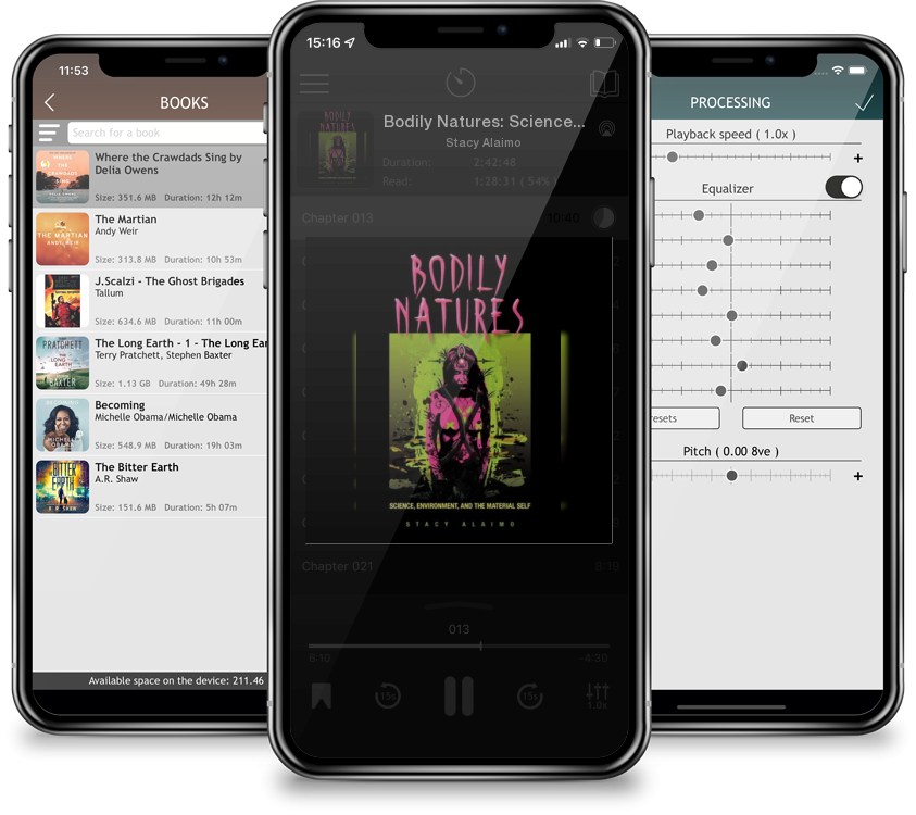 Audiobook Bodily Natures: Science, Environment, and the Material Self by Stacy Alaimo