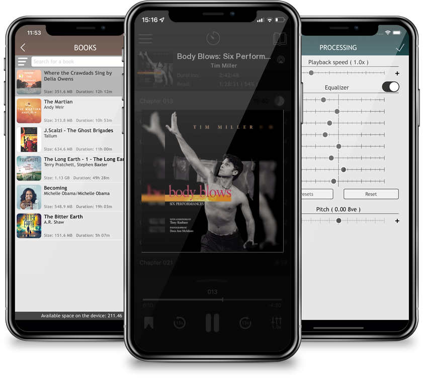 Audiobook Body Blows: Six Performances (Living Out: Gay and Lesbian Autobiog) by Tim Miller