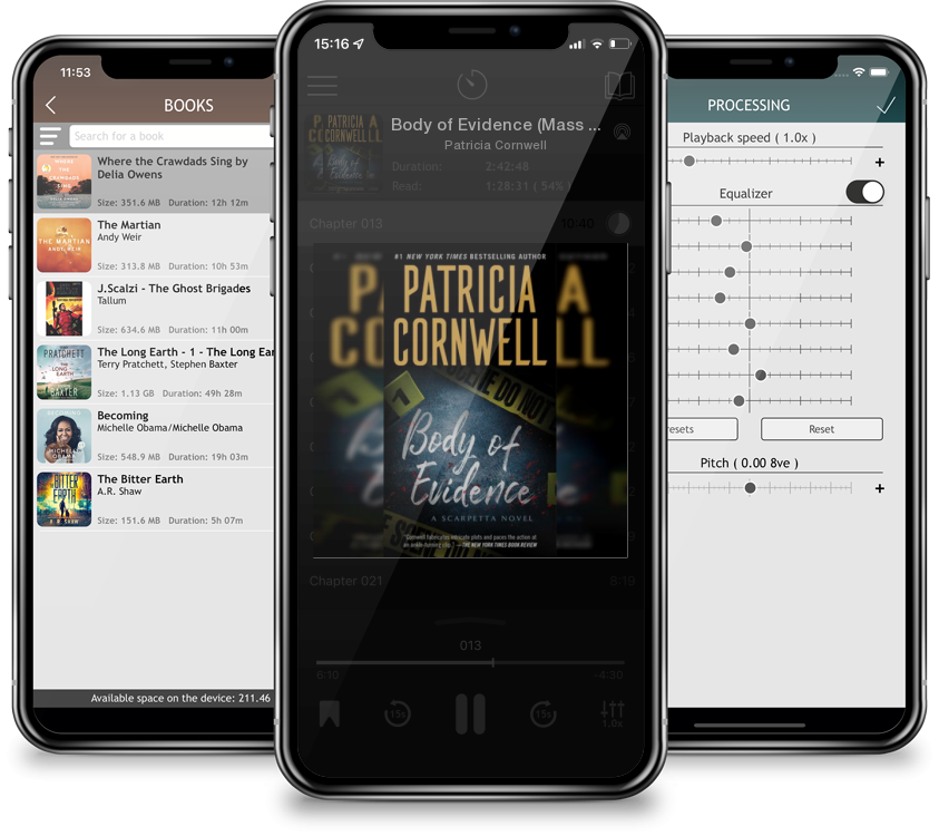 Audiobook Body of Evidence (Mass Market) by Patricia Cornwell