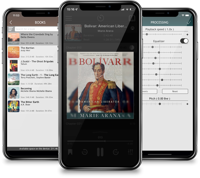 Audiobook Bolivar: American Liberator by Marie Arana