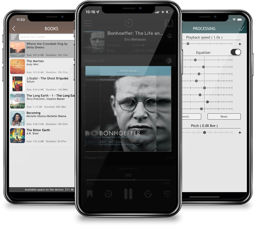 Audiobook Bonhoeffer: The Life and Writings of Dietrich Bonhoeffer by Eric Metaxas