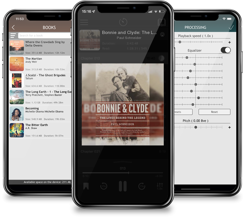 Audiobook Bonnie and Clyde: The Lives Behind the Legend by Paul Schneider