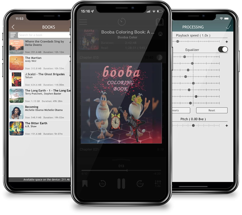 Audiobook Booba Coloring Book: A Cool Coloring Book for Fans of Booba..Lot of Designs to Color, Relax and Relieve Stress by Booba Color
