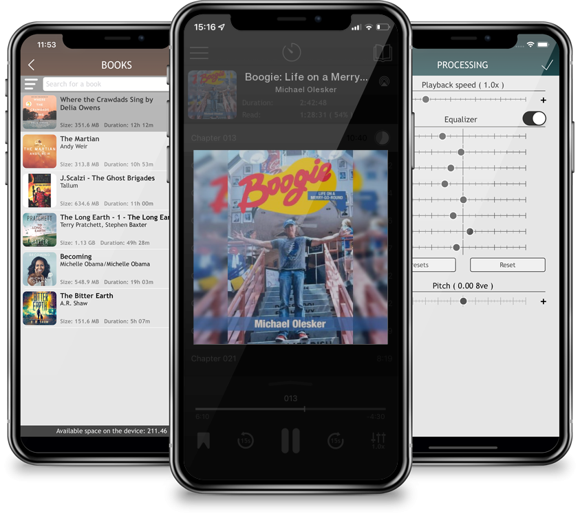 Audiobook Boogie: Life on a Merry-Go-Round by Michael Olesker