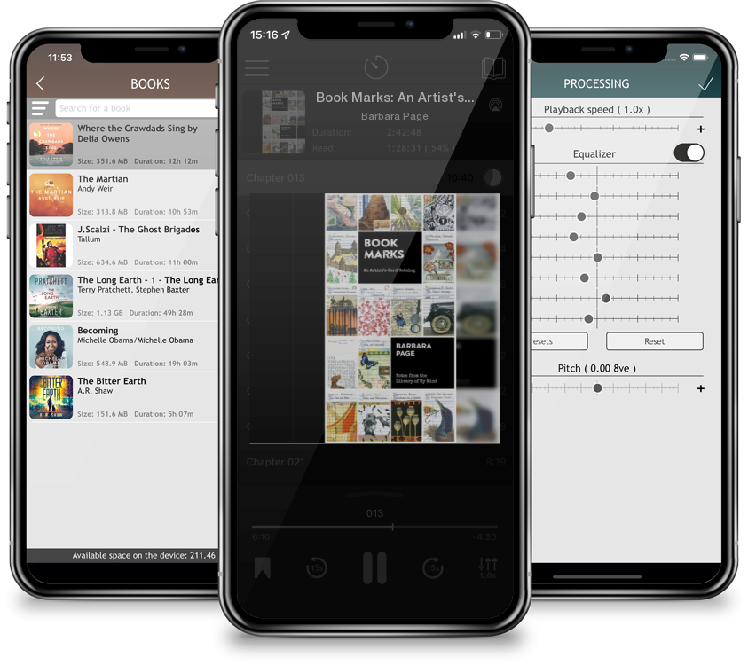 Audiobook Book Marks: An Artist\'s Card Catalog: Notes from the Library of My Mind by Barbara Page