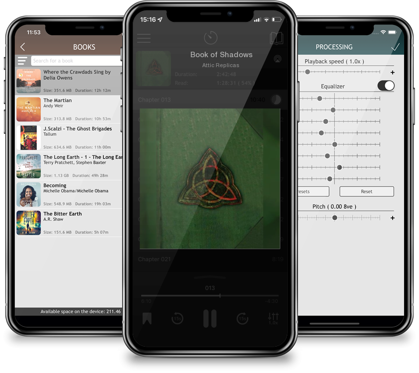 Audiobook Book of Shadows by Attic Replicas