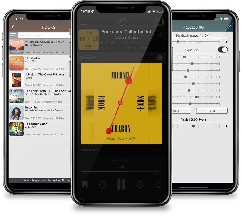 Audiobook Bookends: Collected Intros and Outros by Michael Chabon