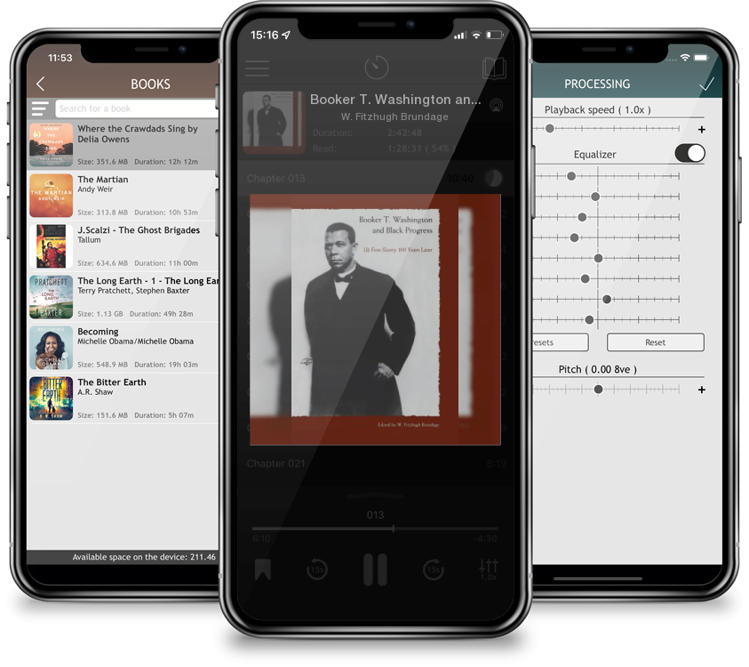 Audiobook Booker T. Washington and Black Progress: Up from Slavery 100 Years Later by W. Fitzhugh Brundage