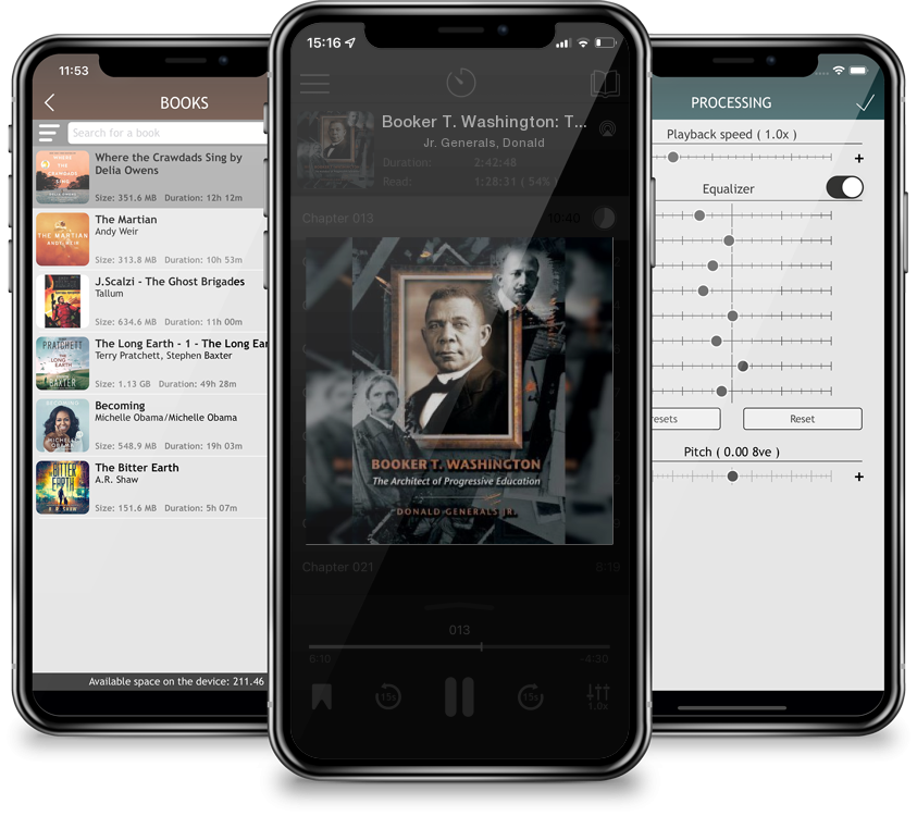 Audiobook Booker T. Washington: The Architect of Progressive Education by Jr. Generals, Donald