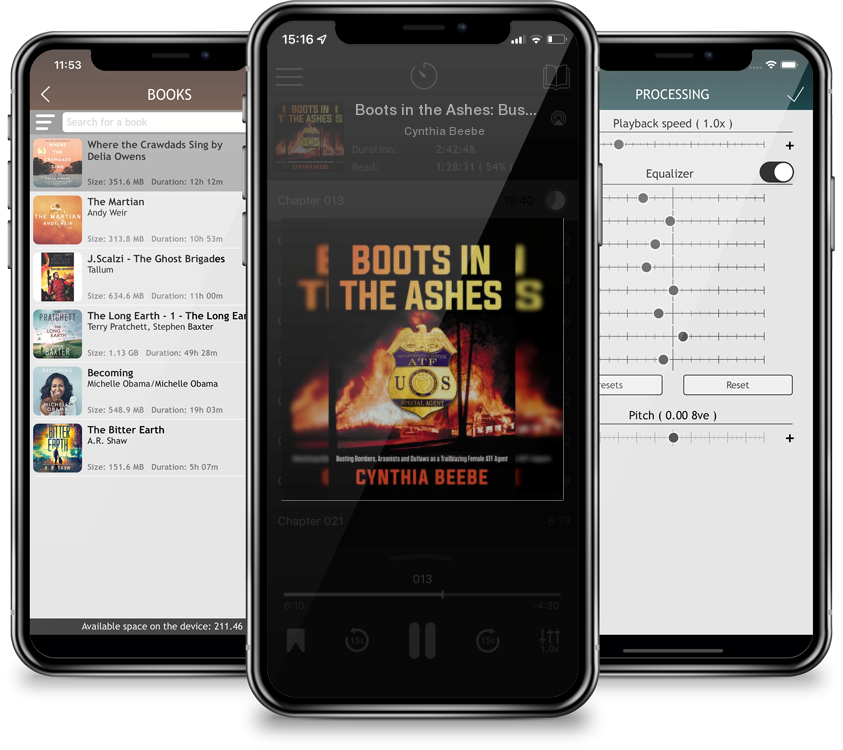 Audiobook Boots in the Ashes: Busting Bombers, Arsonists and Outlaws as a Trailblazing Female ATF Agent by Cynthia Beebe
